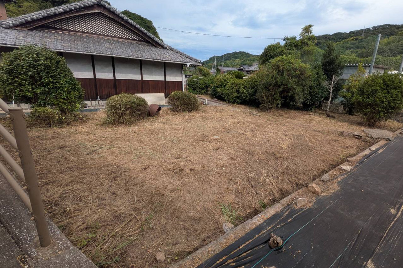 草刈り後の様子